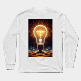 Spark of Innovation: Illuminating Ideas in Action Long Sleeve T-Shirt